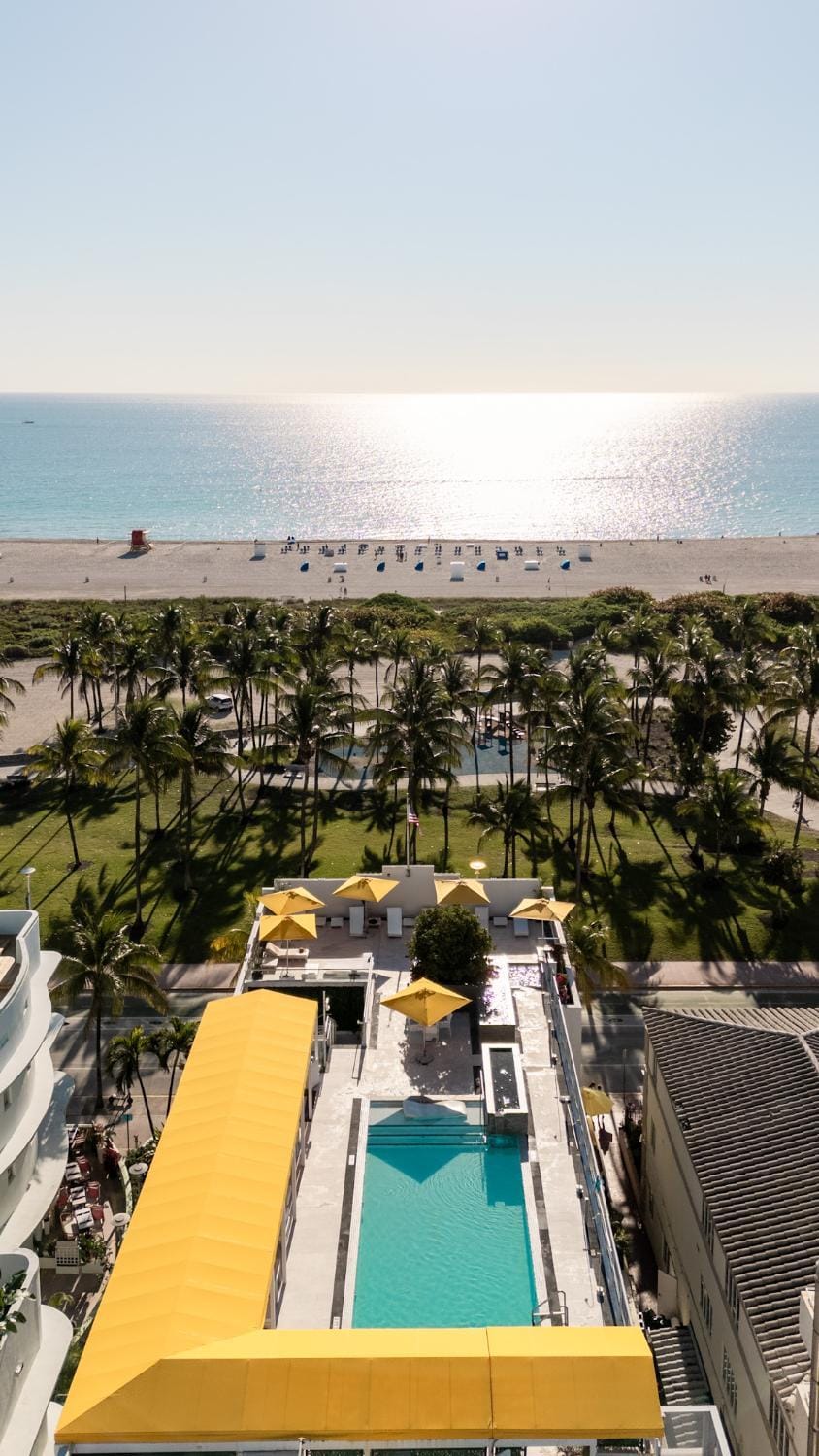 Bird's eye view, Sea view