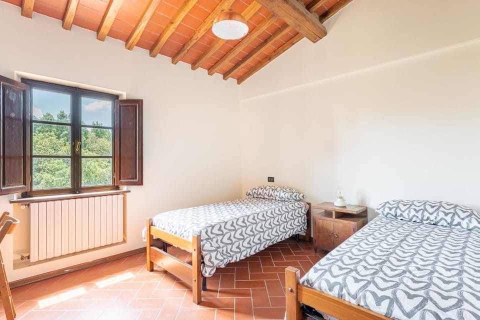 Property building, Living room, Bedroom