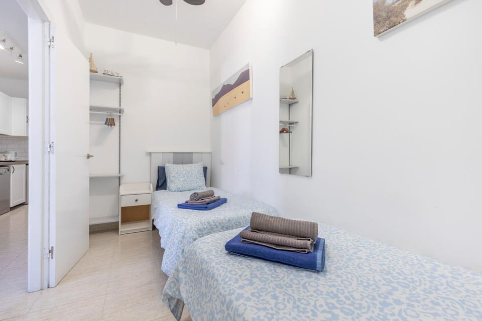 Property building, Living room, Bedroom