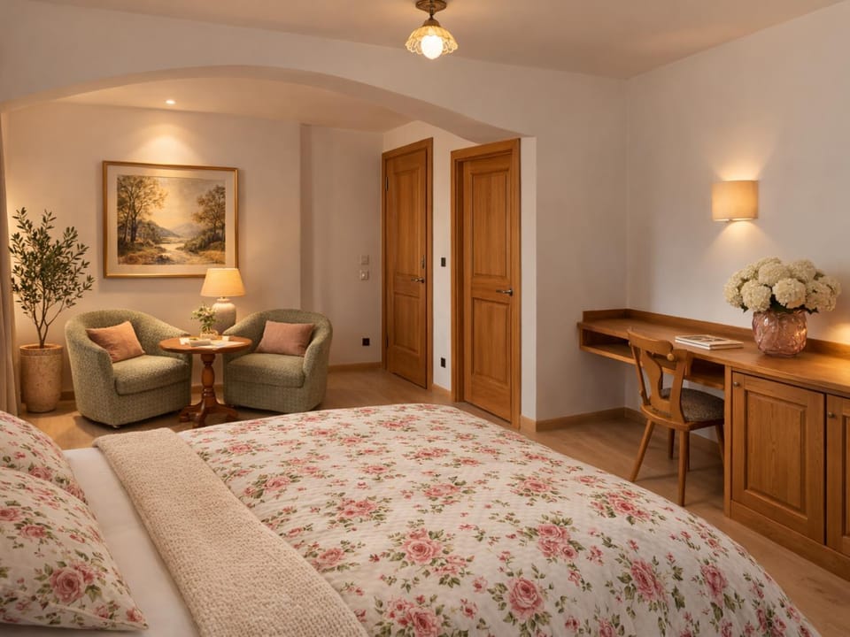 Balcony/Terrace, Photo of the whole room, Seating area, Bedroom