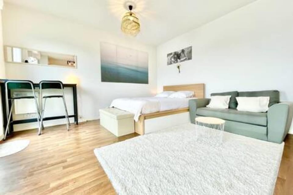The White Lion downtown and balcony Apartment in Saint-Nazaire