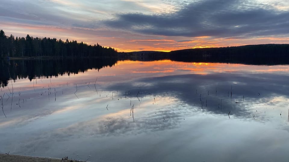 Natural landscape, Sunset