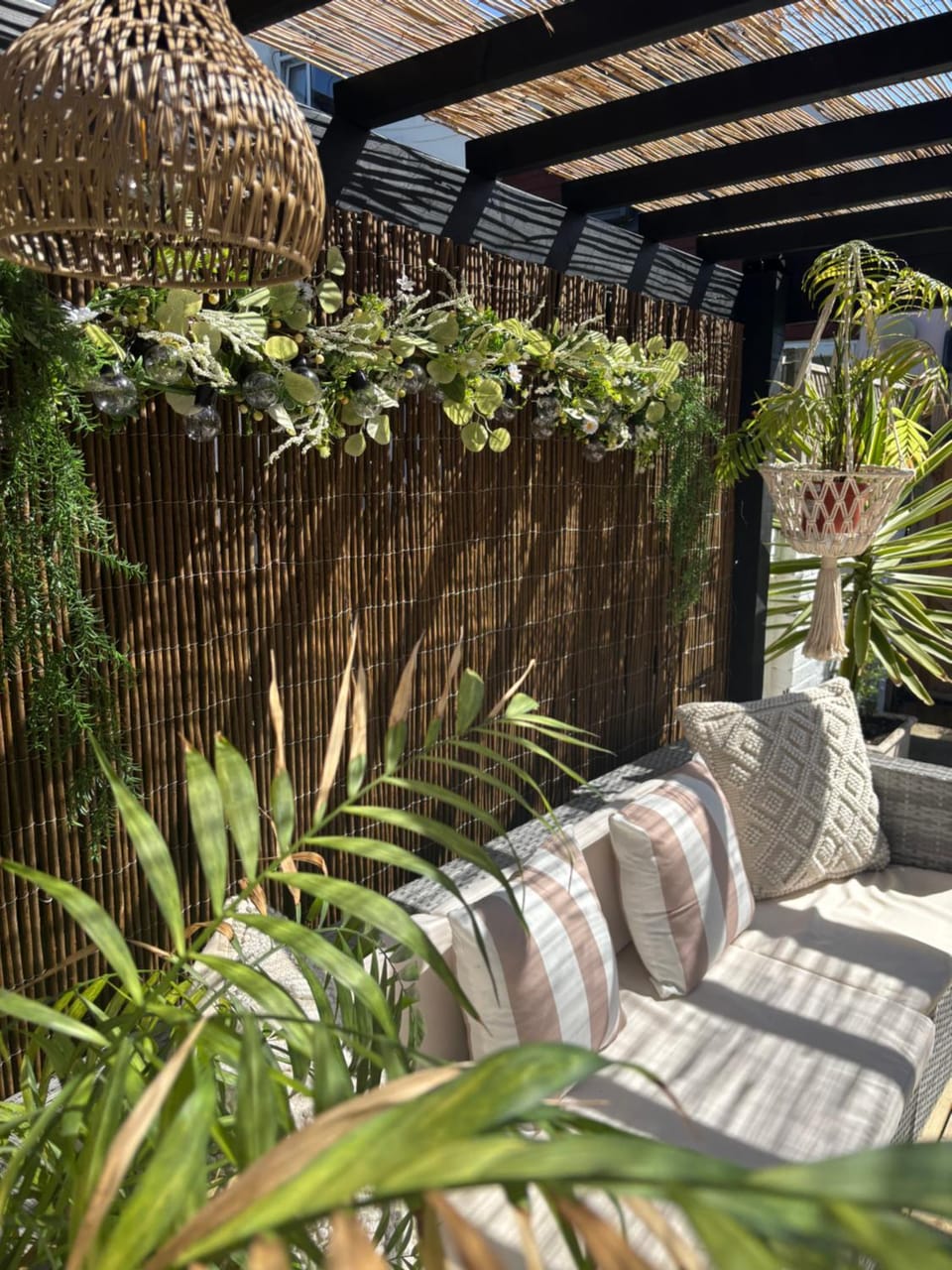 Patio, Garden, Garden view