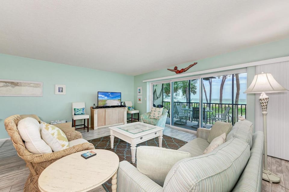 Sunset Beach 102: Gulf Front, Stunning Views, On the Beach, Pool by Anna Maria Life Vacation Rentals House in Bradenton Beach