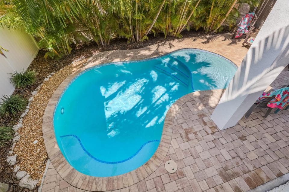 Island Hideaway East: 5 Minute Walk to Beach, Private Pool by Anna Maria Life Vacation Rentals House in Holmes Beach