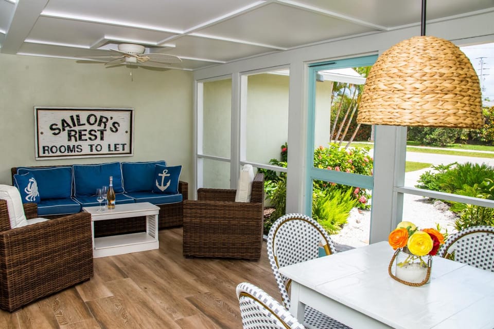 Island Time: AMI North End, Pool, Close to City Pier & Pine Ave by Anna Maria Life Vacation Rentals House in Anna Maria Island