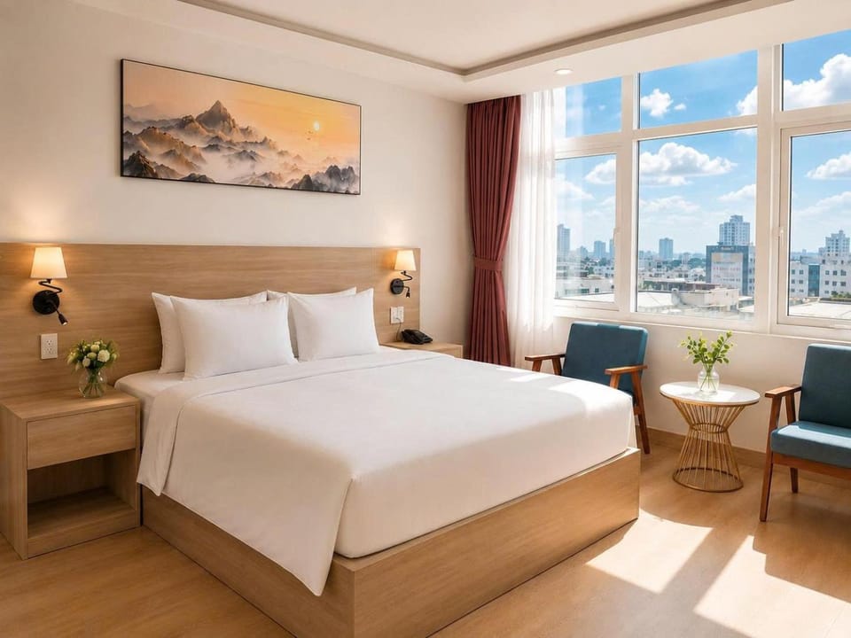 View (from property/room), Bedroom, City view