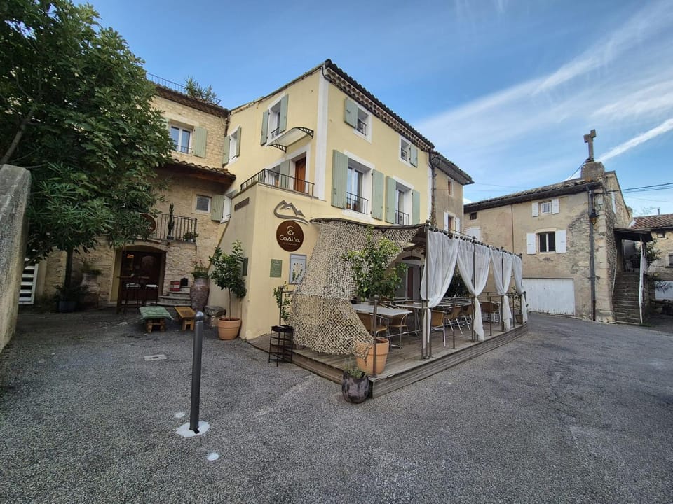 Property building, Patio, Day