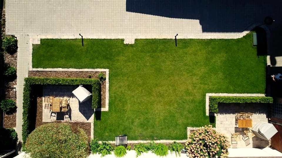 Property building, Day, Garden