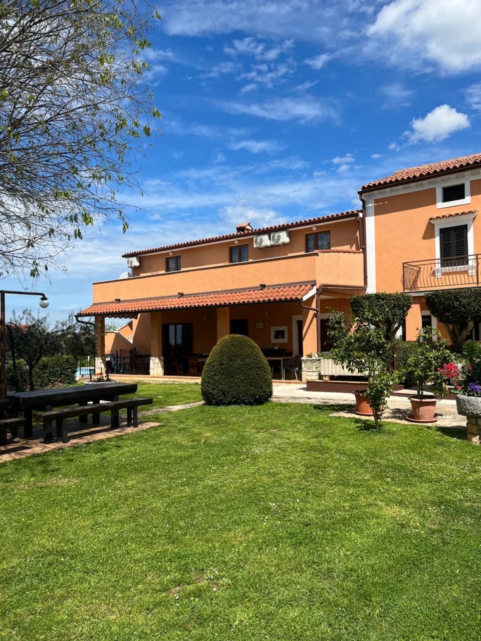 Property building, Garden