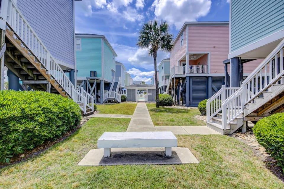 The Coral Stilt House in Garden City