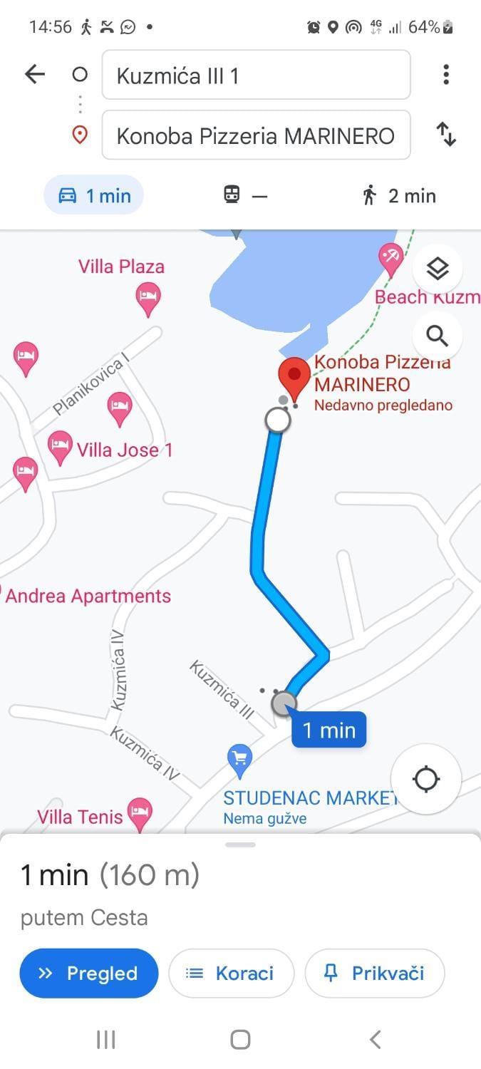 Sea view, Location