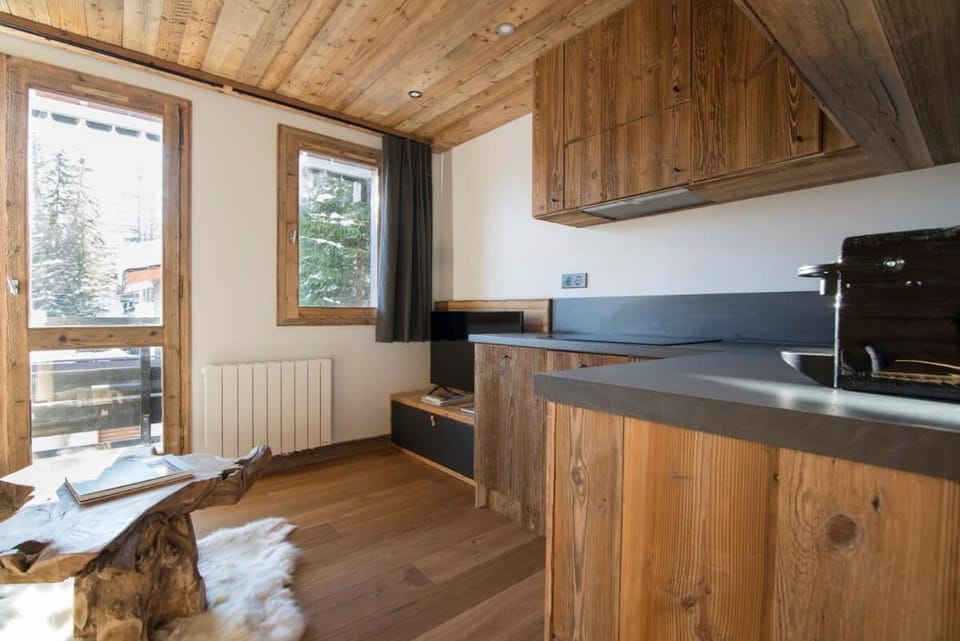 Les Brigues - Appartement avec vue sur la montagne et accès aux pistes Apartment in Saint-Bon-Tarentaise