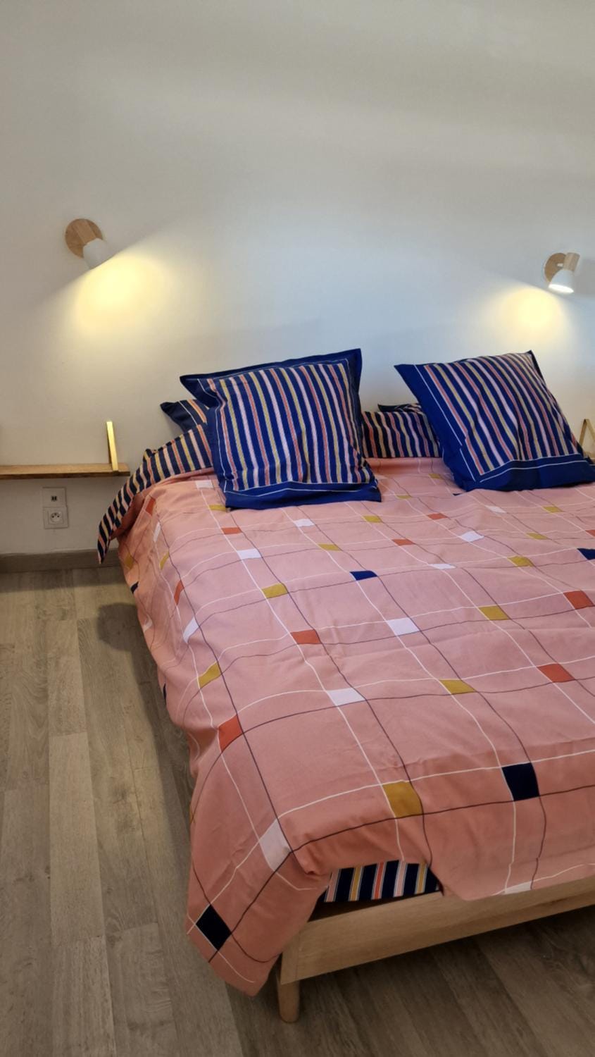 Maisonnette à 200m de la plage, terrasse, clim, parking privé, lave-linge et linge de lit compris House in Le Barcarès