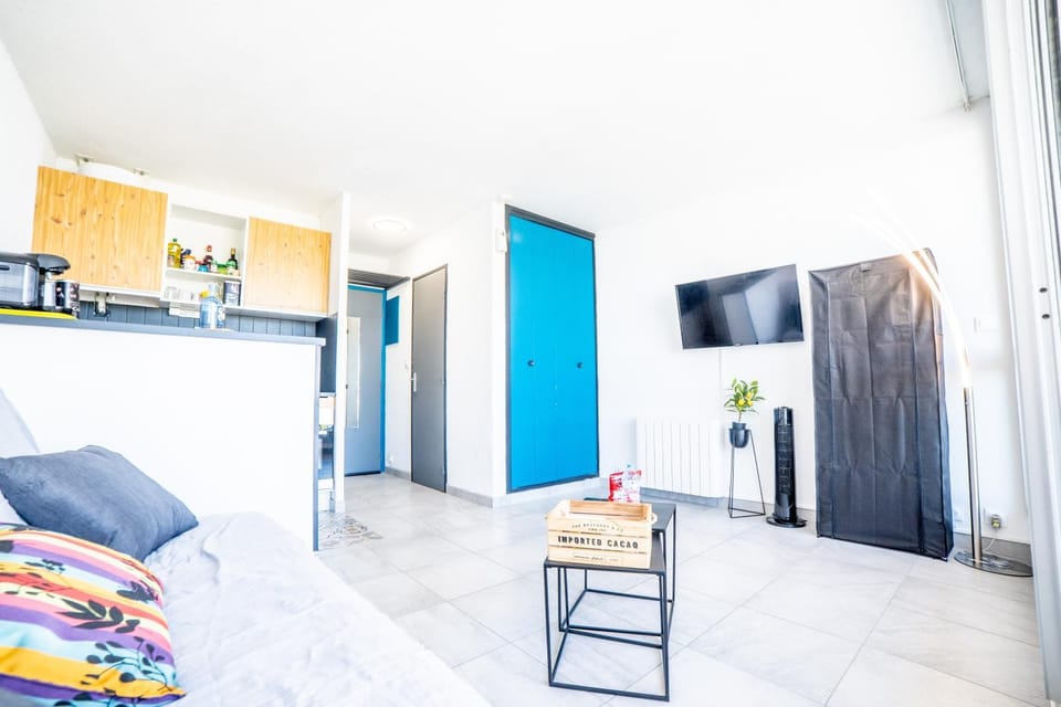 LENA STUDIO - LA GRANDE MOTTE - PLAGE - CENTRE VILLE - 50m PORT - CONFORT Apartment in La Grande-Motte