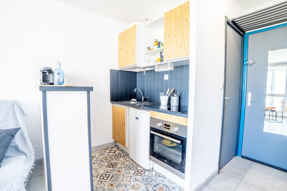 LENA STUDIO - LA GRANDE MOTTE - PLAGE - CENTRE VILLE - 50m PORT - CONFORT Apartment in La Grande-Motte