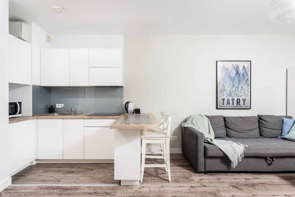 Coffee/tea facilities, Kitchen or kitchenette, Living room, Seating area, Dining area, stove