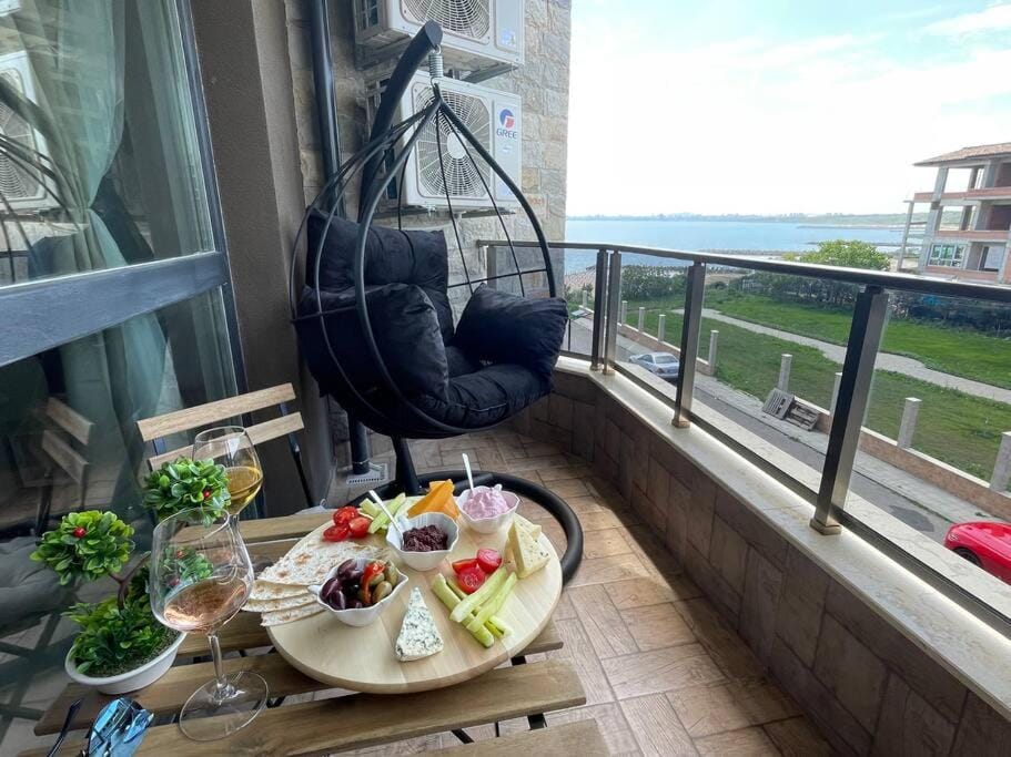 Brand new first line Sea view 1 bedroom apartment Apartment in Burgas