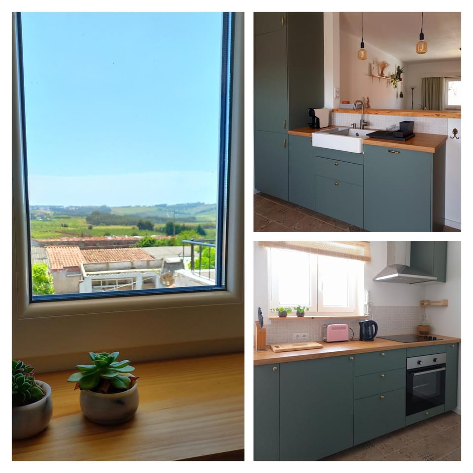 Coffee/tea facilities, View (from property/room), Kitchen or kitchenette, City view, dishwasher, minibar, stove, toaster