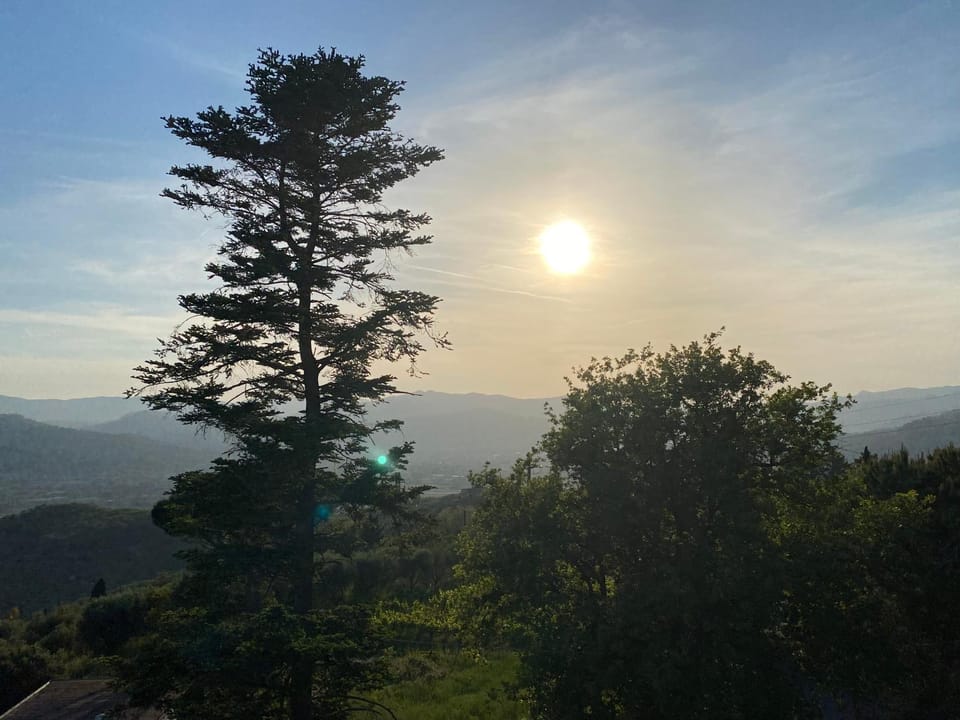 Natural landscape, Sunset