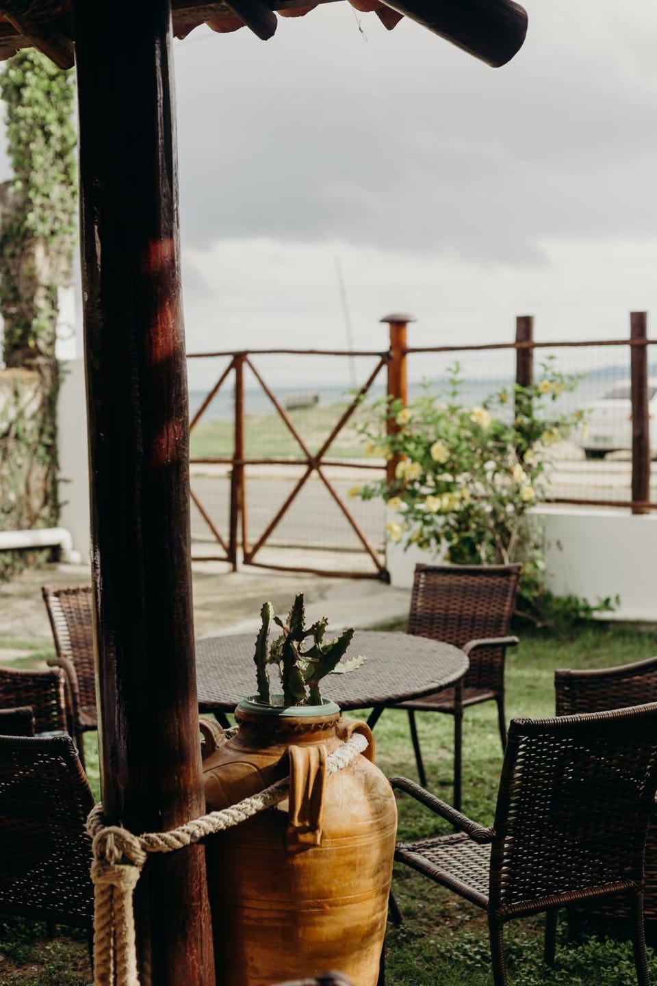 Garden, Seating area, Sea view