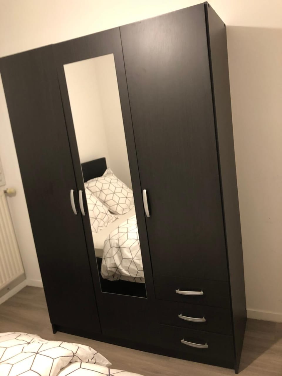 Bed, Photo of the whole room, Bedroom, wardrobe