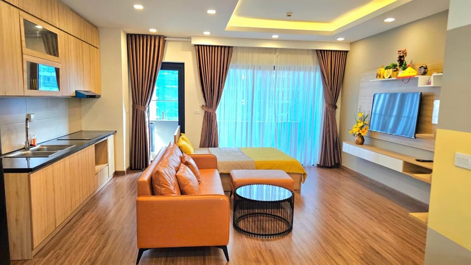 TV and multimedia, Kitchen or kitchenette, Living room, Seating area, Dining area, minibar