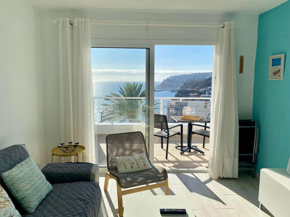 Balcony/Terrace, Living room, Sea view