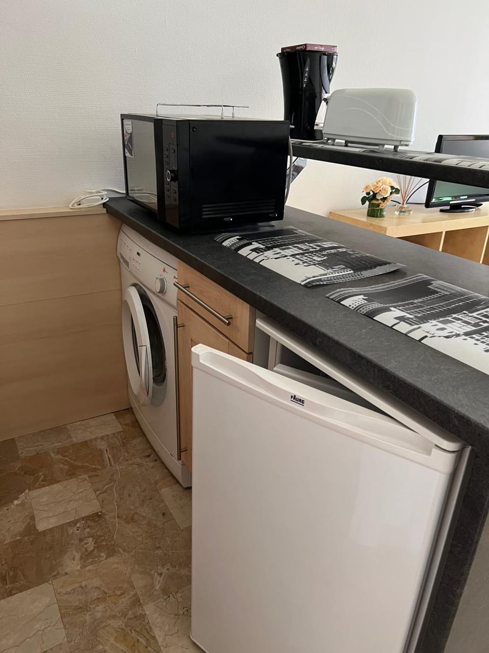 oven, washing machine
