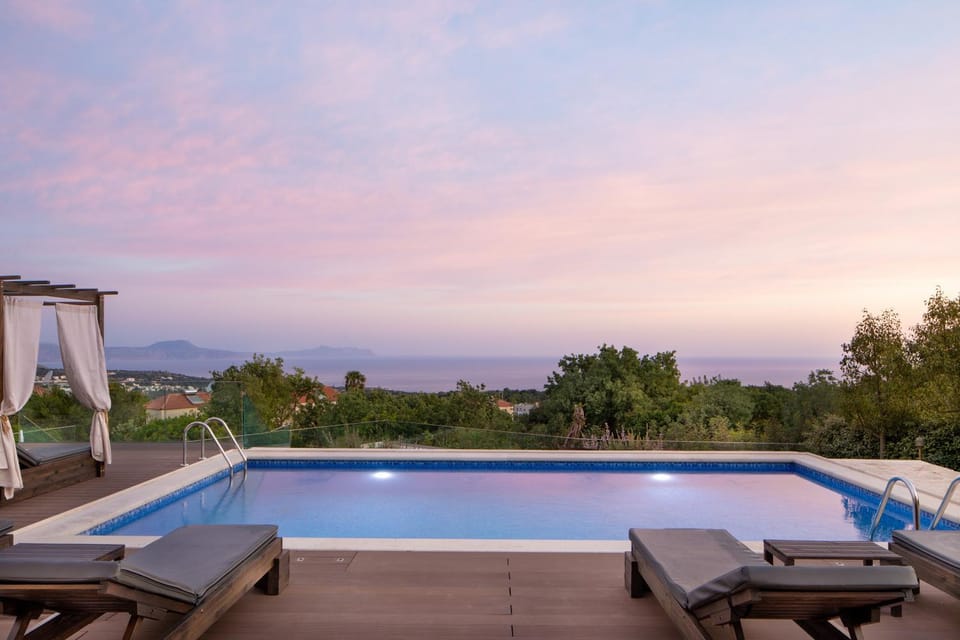 Sea view, Swimming pool, Sunrise