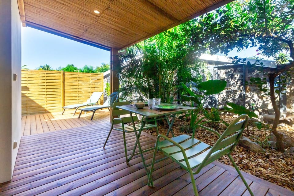 Idylle - Charmant bungalow à 2 pas du lagon Apartment in Saint-Paul