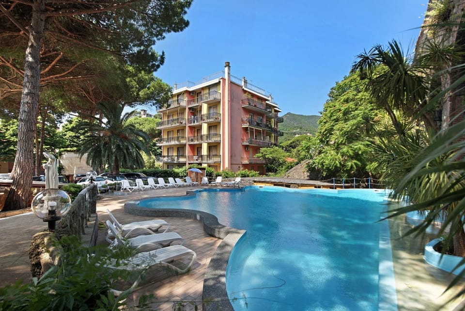 Property building, Living room, Swimming pool
