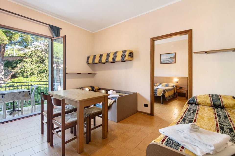Property building, Living room, Bedroom