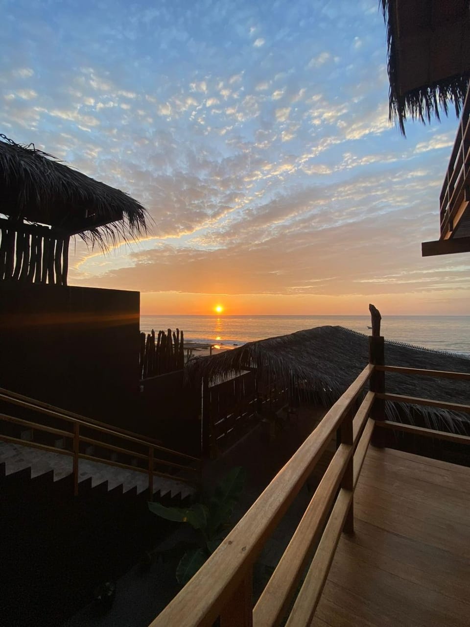 Natural landscape, Balcony/Terrace, Sunset