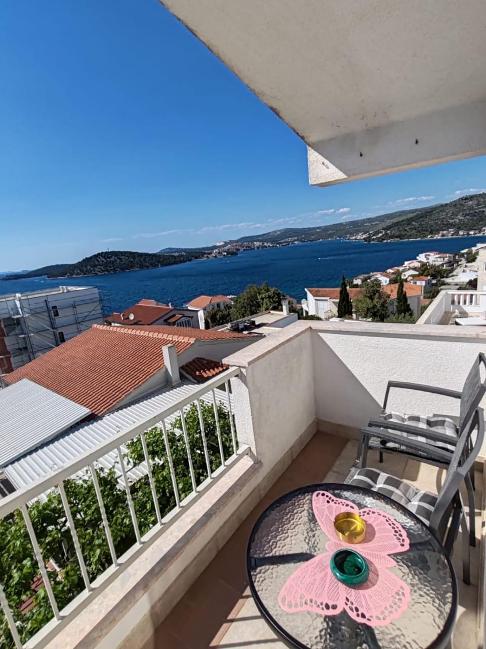 View (from property/room), Balcony/Terrace, Sea view
