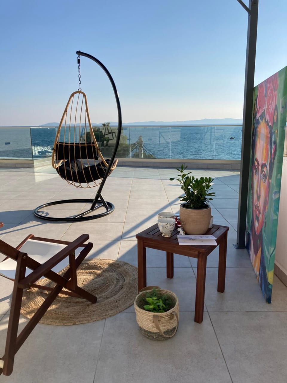 Property building, Patio