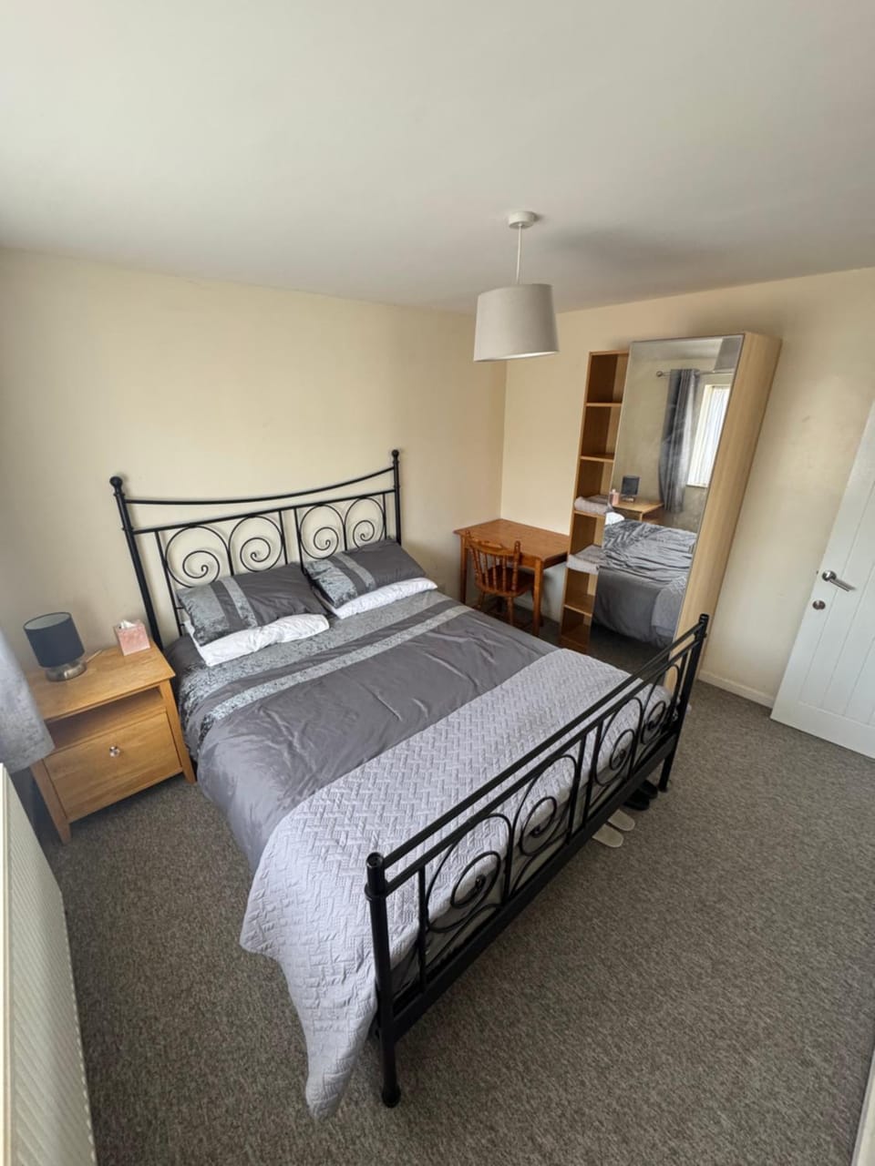 Bed, Bedroom, wardrobe