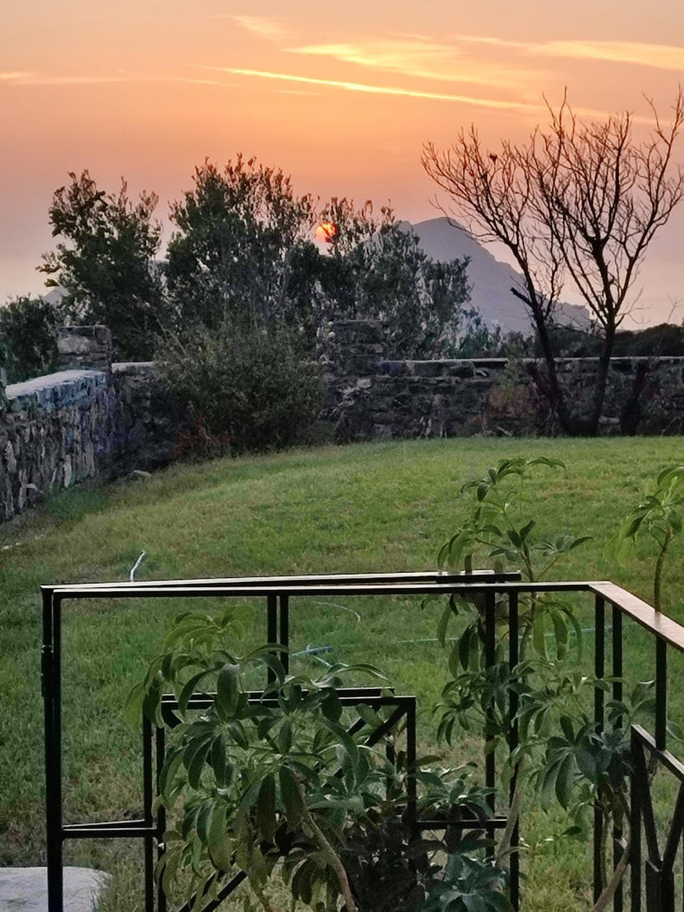 Natural landscape, Garden, Mountain view, Sea view, Sunset
