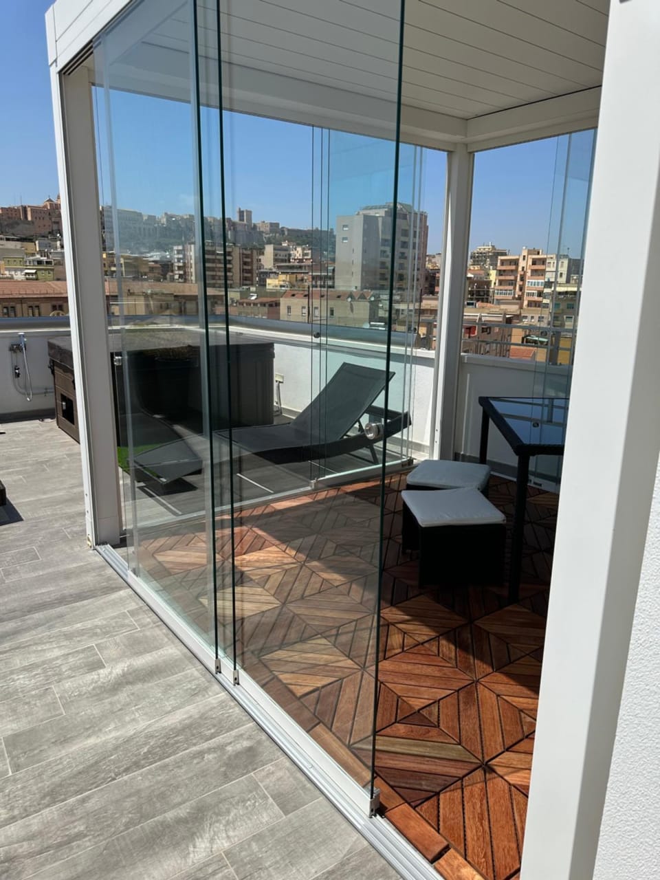 Patio, Day, Hot Tub, View (from property/room), Balcony/Terrace