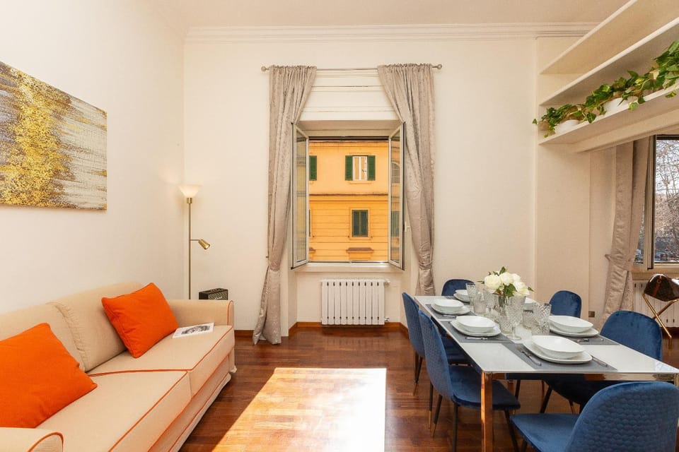 Bed, Living room, Dining area, Dinner