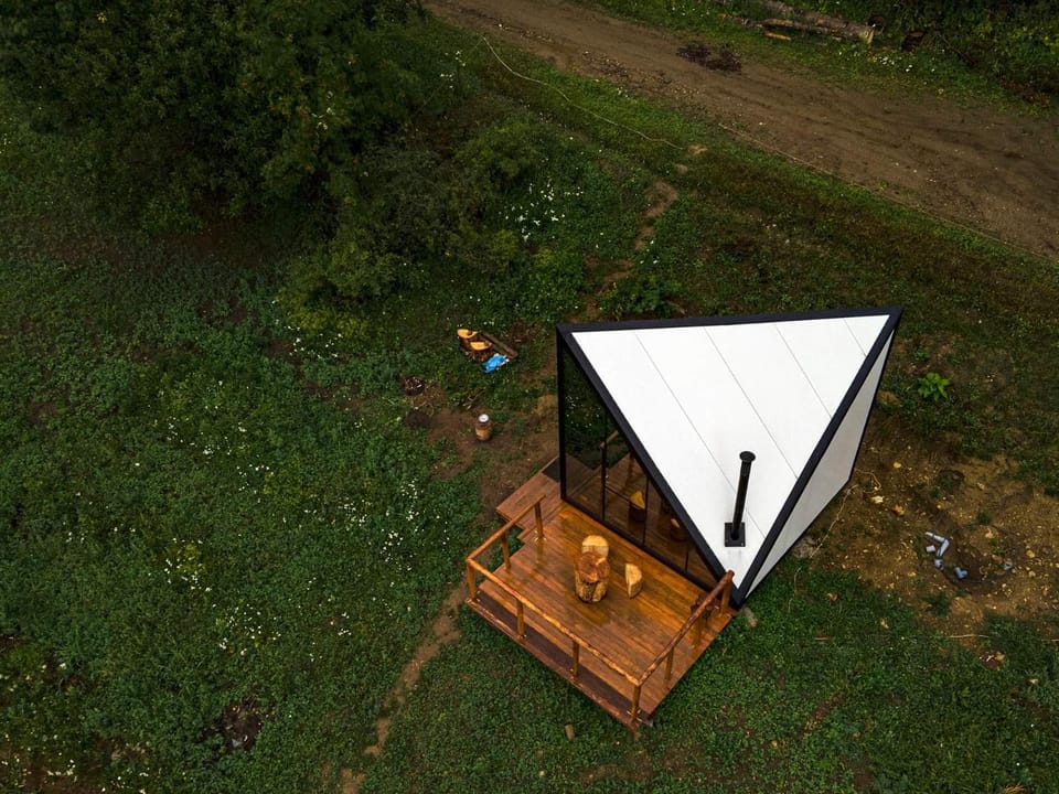 Casa din "Curtea cu cai" Luxury tent in Romania