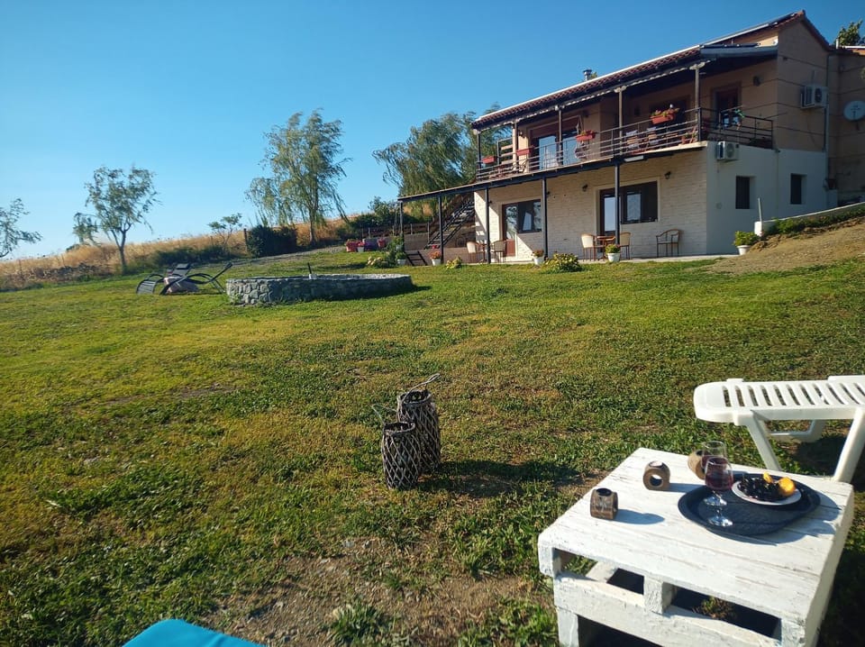 Property building, Garden view