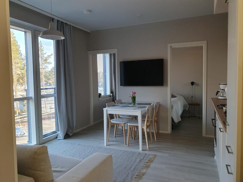 Uusi lomahuoneisto Golf Hiekkasärkät Apartment in Finland