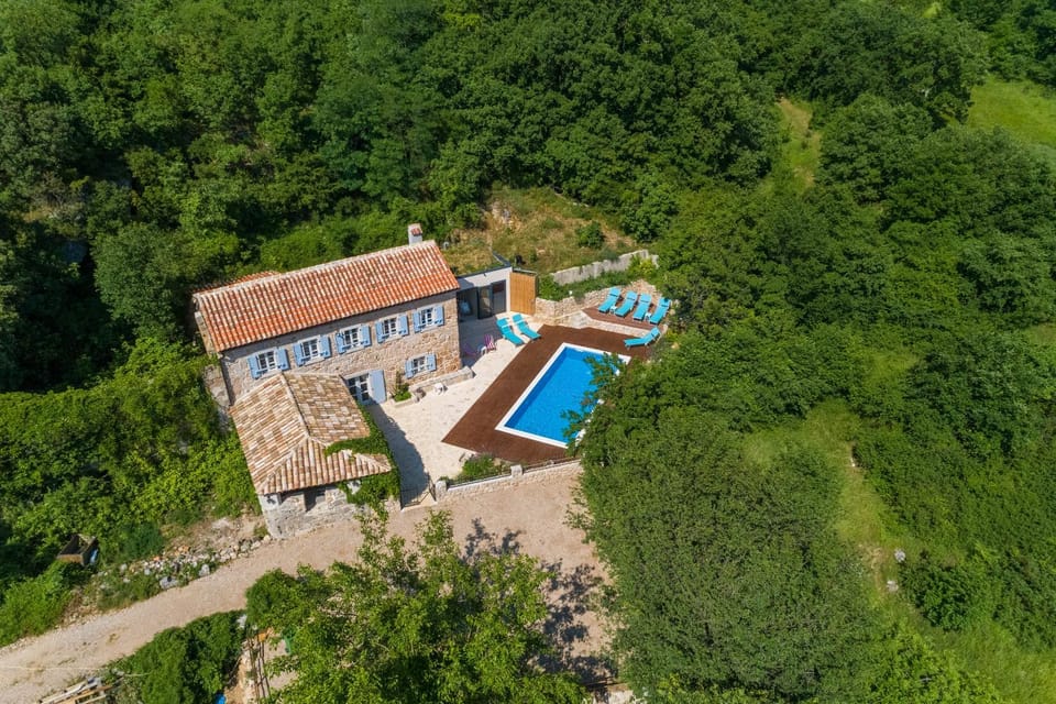 Bird's eye view, Swimming pool