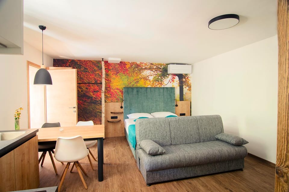 Bed, Living room, Bedroom, air conditioner