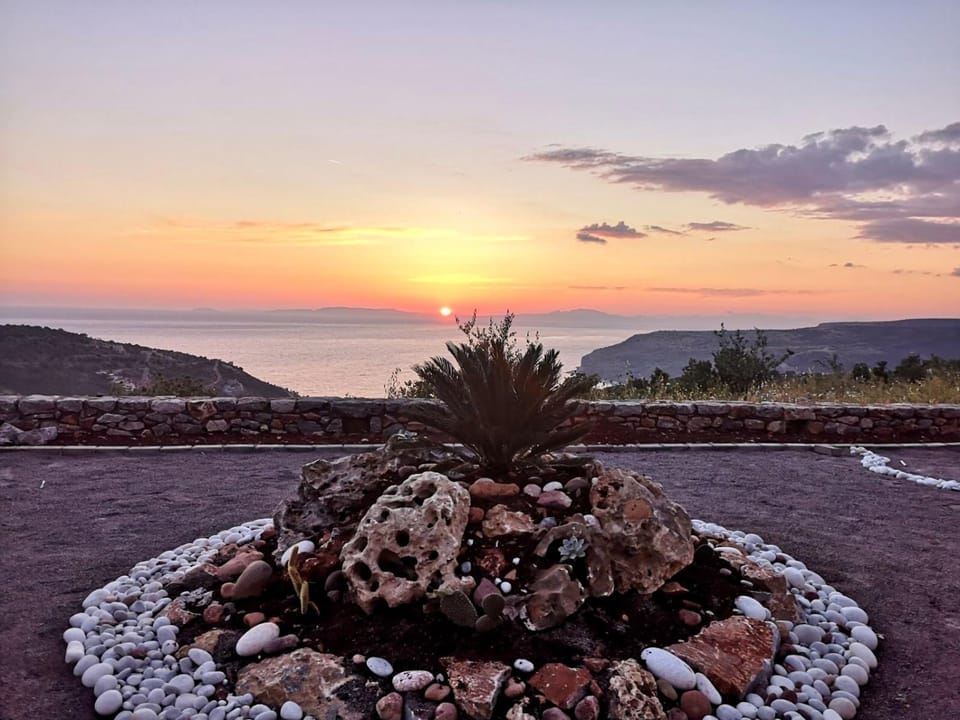 Natural landscape, Sea view, Sunset