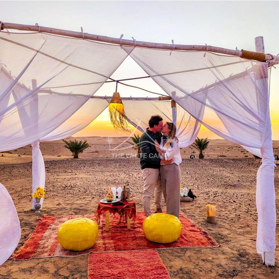 The White Camp Merzouga - Official Luxury Desert Camp & Camel Tours Luxury tent in Morocco