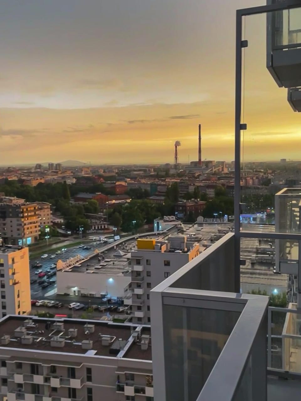 Balcony/Terrace, City view, Sunset