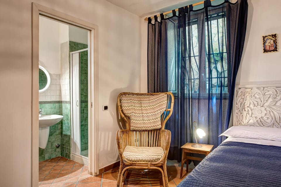 Bed, Bathroom, Bedroom