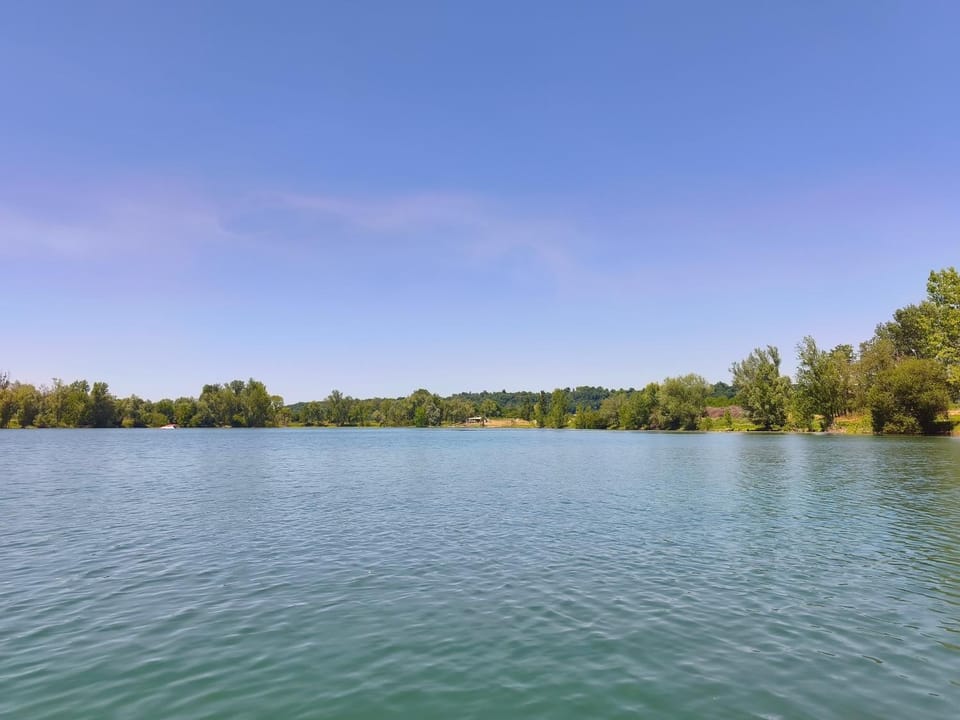 Natural landscape, Lake view